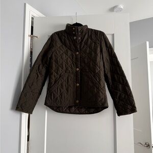Women's Quilted Jacket - Olive